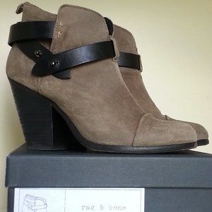 Rag & Bone Suede Harrow Booties size 37.5 (7)